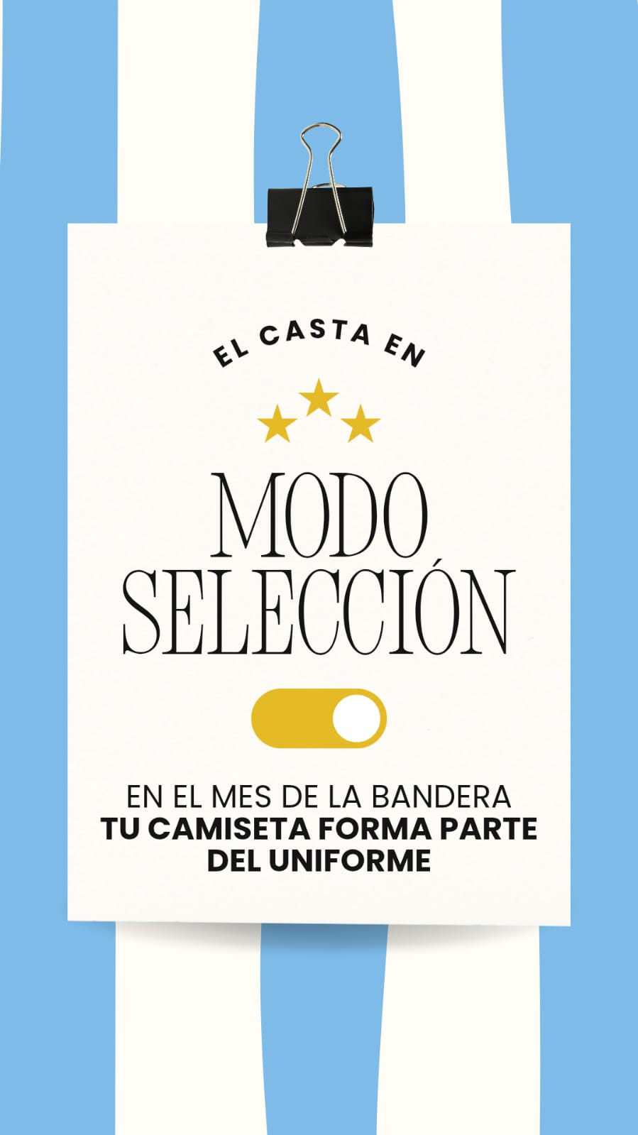 Invitación mes de la bandera